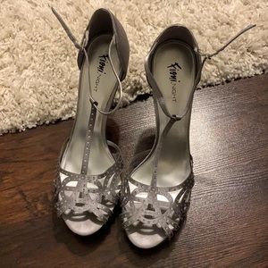 Silver Fioni Night Stilettos